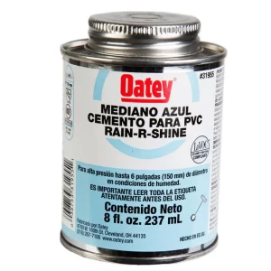 Pegamento pvc Celeste 8 Oz Oatey